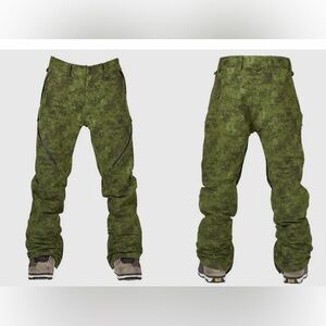 Bonfire Men’s cordura zone 2L stretch pant snowboarding pants SZ L without tags